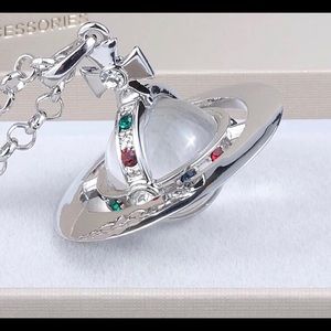 Nana anime Ai Yazawa Saturn orbit chain necklace